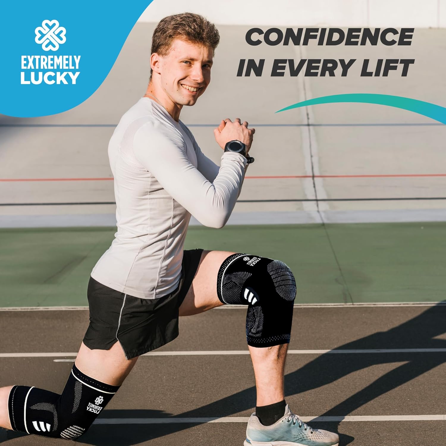 Knee Brace for Comprehensive Pain Relief and Support – Includes Patella Gel Pad and Side Stabilizers – Ideal for Meniscus Tears, Arthritis, Joint Pain, ACL, PCL, MCL, Runners, and Workouts (X-Large) - Image 8