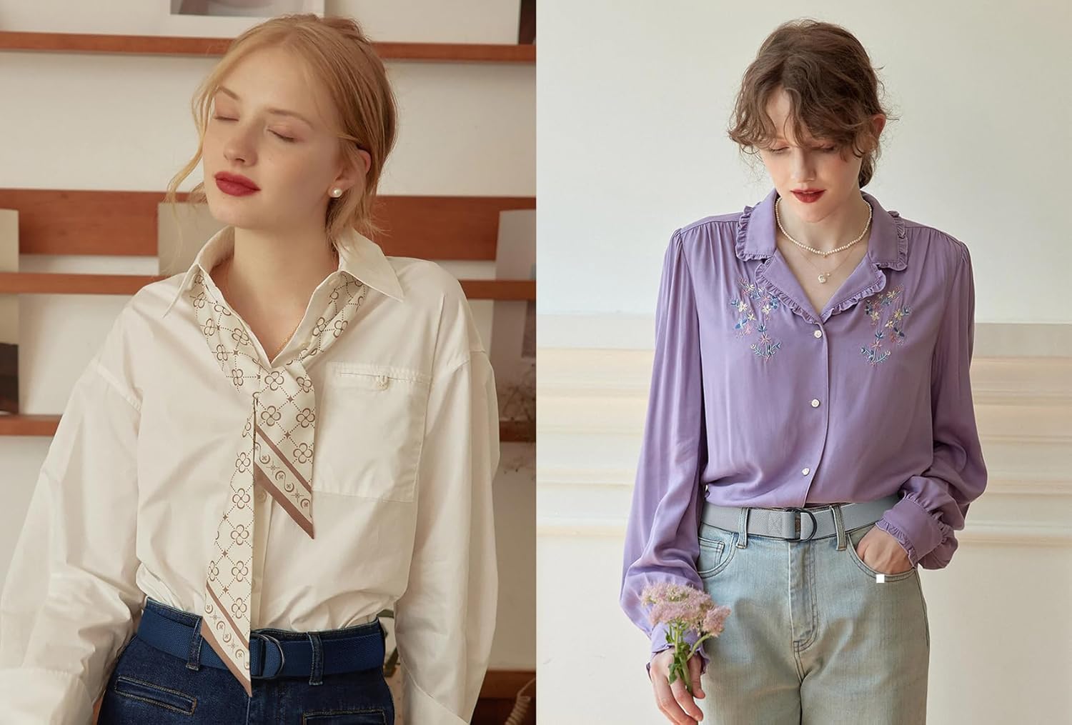 8-Packs Canvas Belt Web Fabric Casual Belt with Zinc Alloy Buckle Double D-ring for Men Women - Image 8