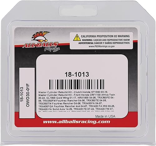 Miniatura 4 de All Balls 18 1013 Cilindro maestro Kit de reconstrucción frontal
