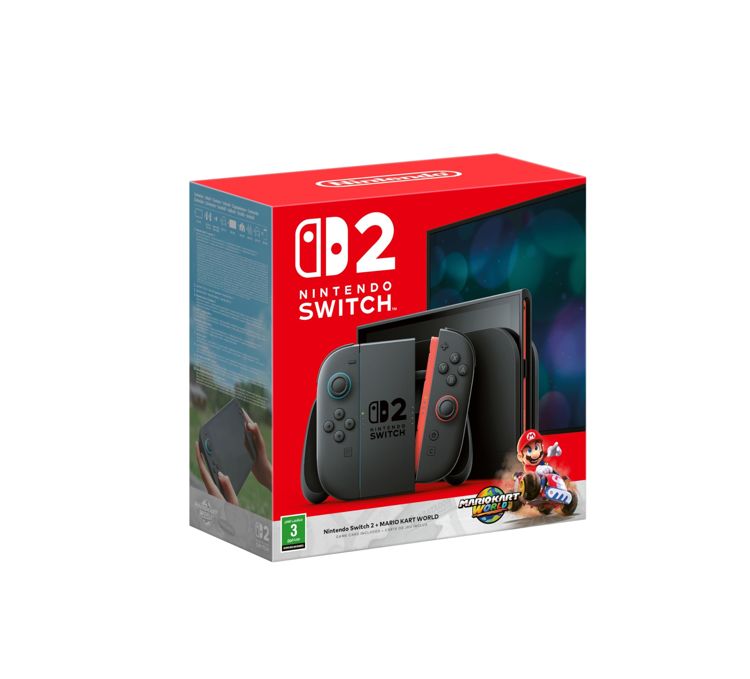 Nintendo Switch 2 Console + Mario Kart World Bundle (KSA Version)