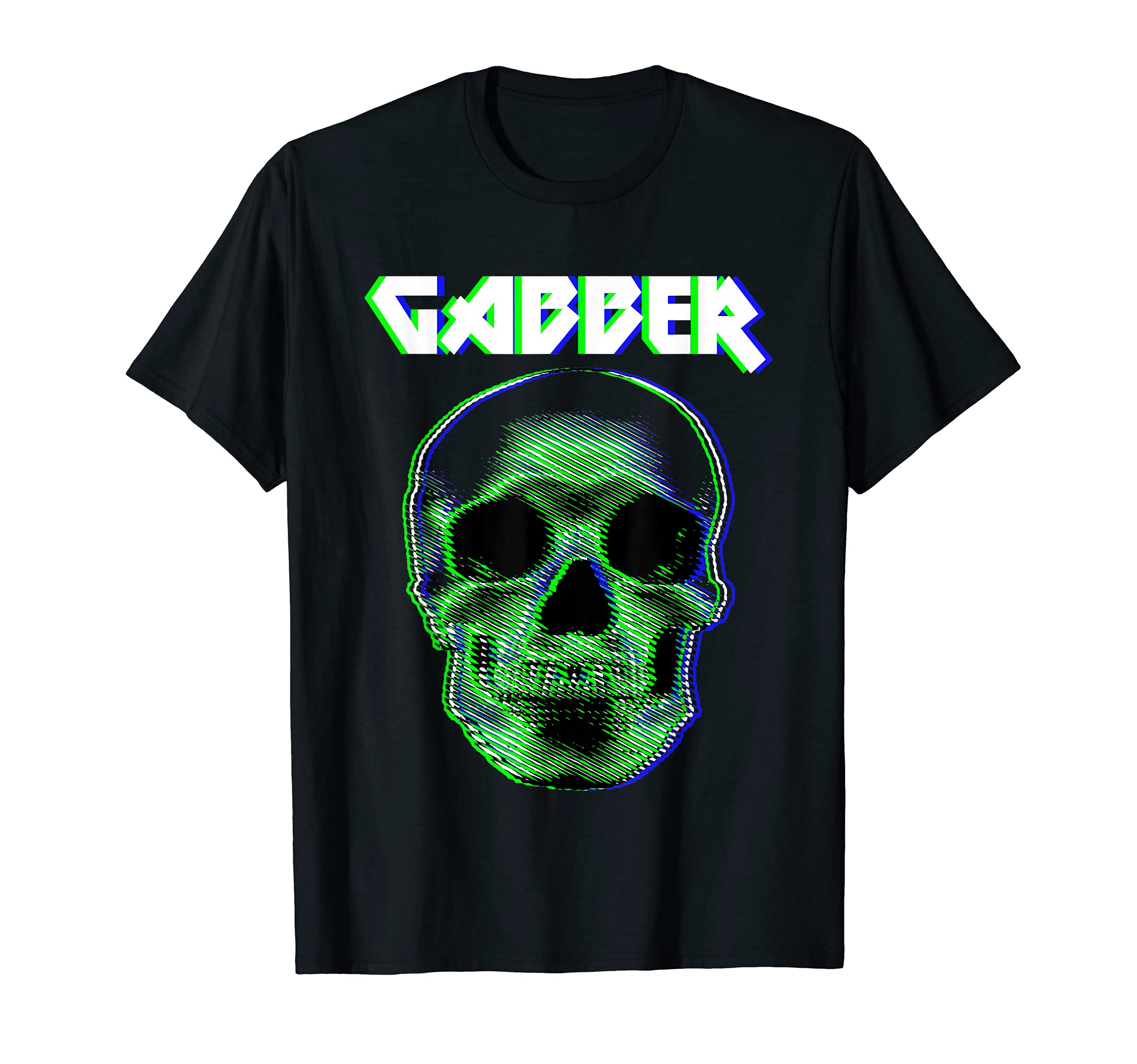 Amazon | Gabber Gabba Skull Hardcore Techno Rave Hardstyle