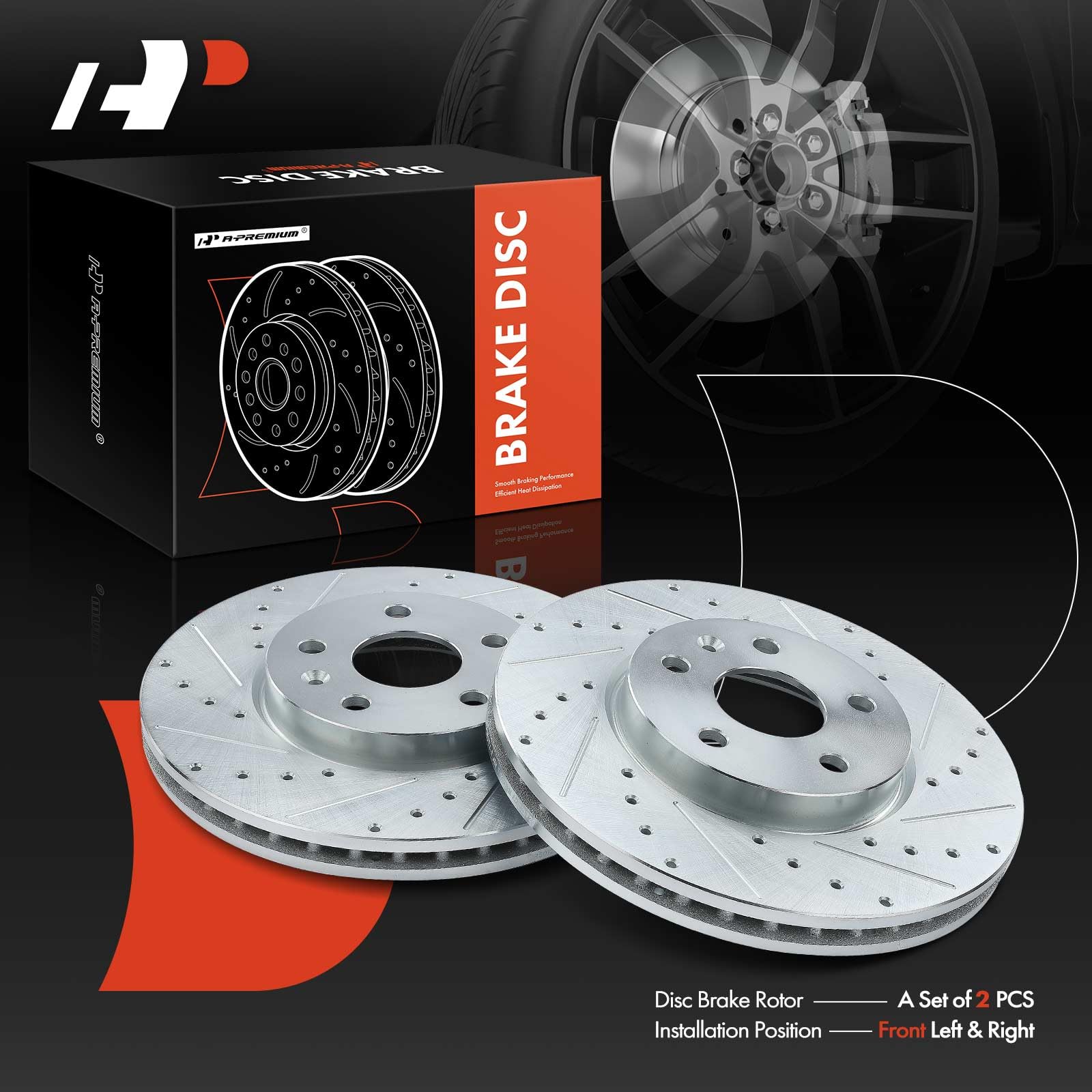 EBC BSD Front Rotors (321x30mm) | 10+ Buick Allure Canada 3.0