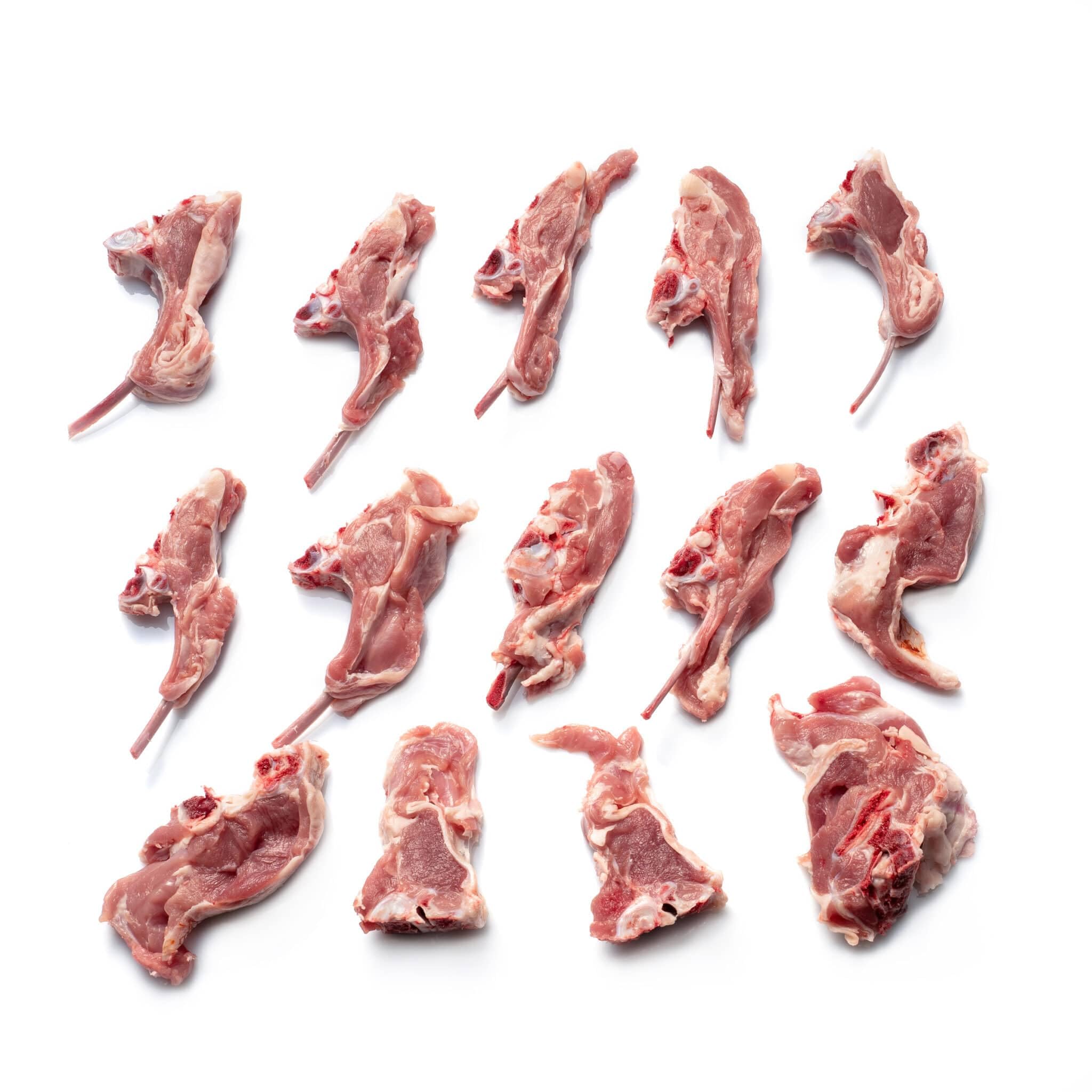 Casa Ortega - Chuletas de cordero lechal manchego Casa Ortega 500g - Carnicería tradicional - Carne fresaca de origen español preparada en el momento del pedido
