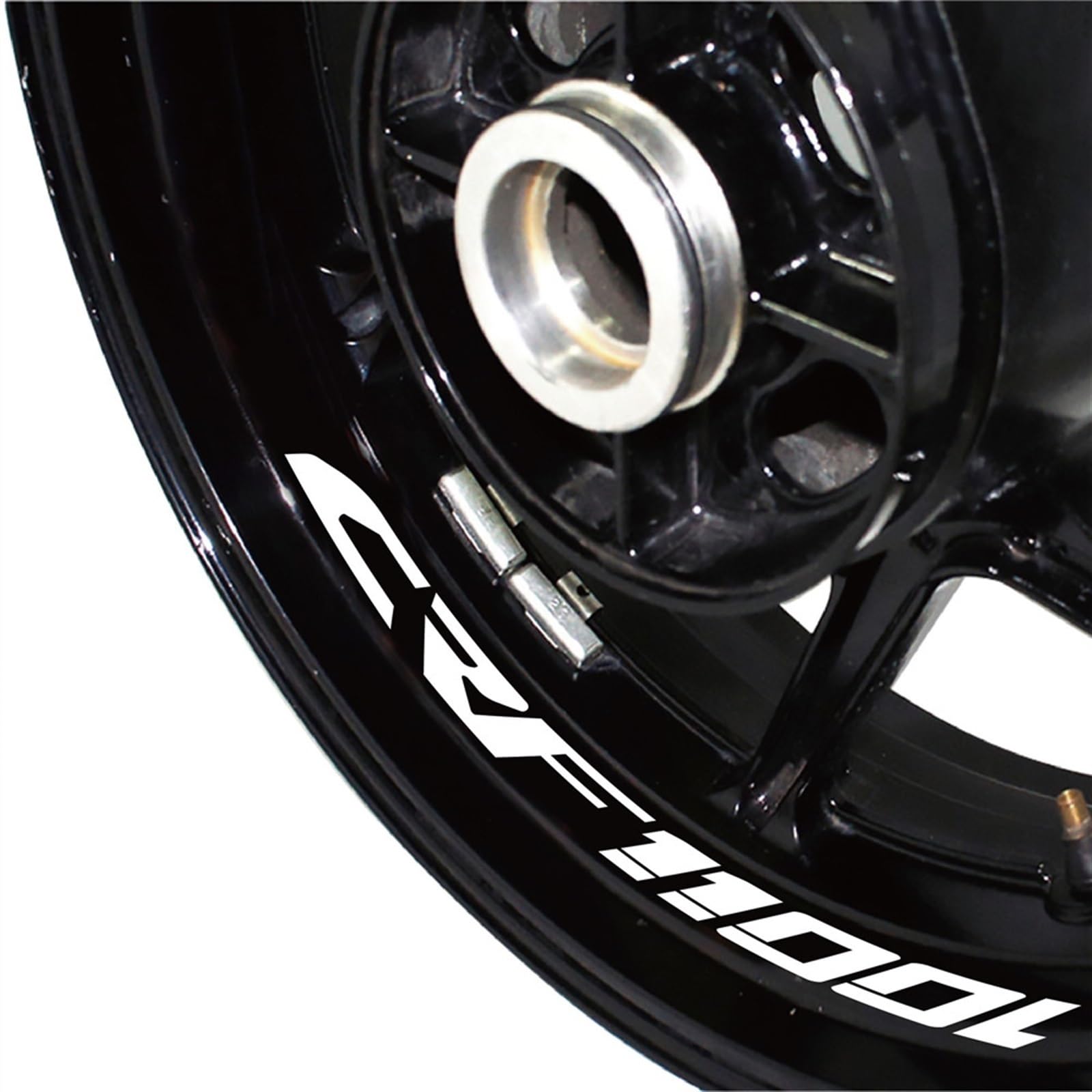 Motorcycle Wheel Stickers for Africa-Twin CRF1100L Crf 1100l Decorated Reflective Decals Case Waterproof Decorative(Color8)