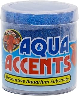 Zoo Med Aqua Accents Ballistic Blue Sand 1/2 lb.
