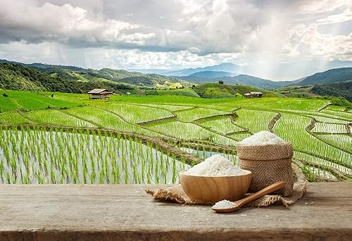 Miniatura 24 de Pride Of India - Arroz Basmati blanco extra largo indio premium, bolsa de 10 libras (4.54 kilos) con cierre - Granos naturalmente aromáticos, Arroz