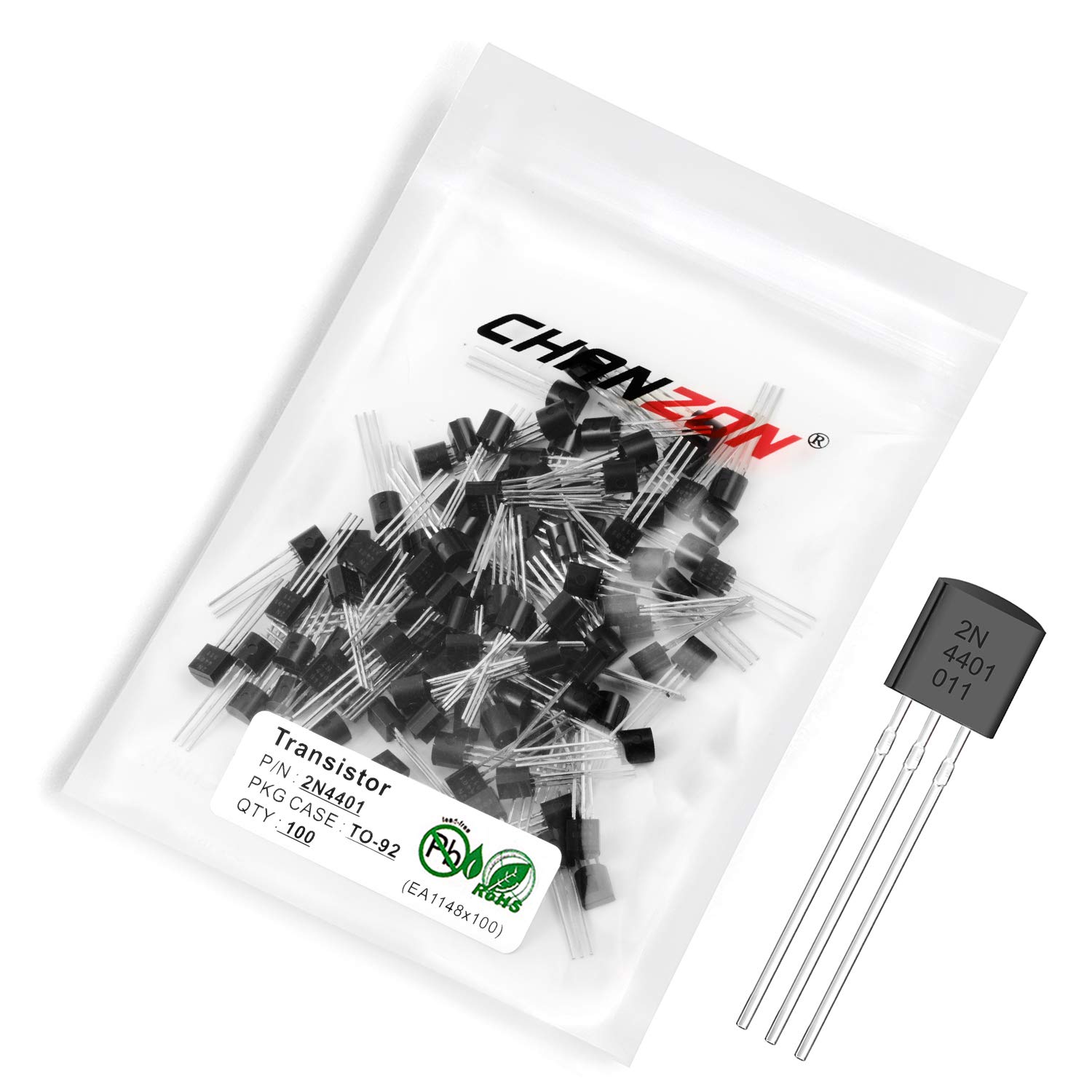 Transistors Kit 15 Types Triode Three Pin Transistor TO92