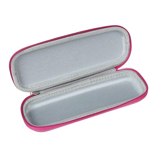 Miniatura 3 de Hermitshell Funda protectora de viaje de EVA dura que lleva color rosa, se adapta a Schick Hydro Silk TrimStyle Hidratante Razor Mujeres Bikini