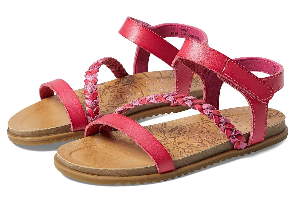 Blowfish Malibu Kids Madrigal-T (Toddler/Little Kid) (Fuchsia Moon/Carmine Metallic) Girl's Shoes INTERNATIONAL SHIPPING