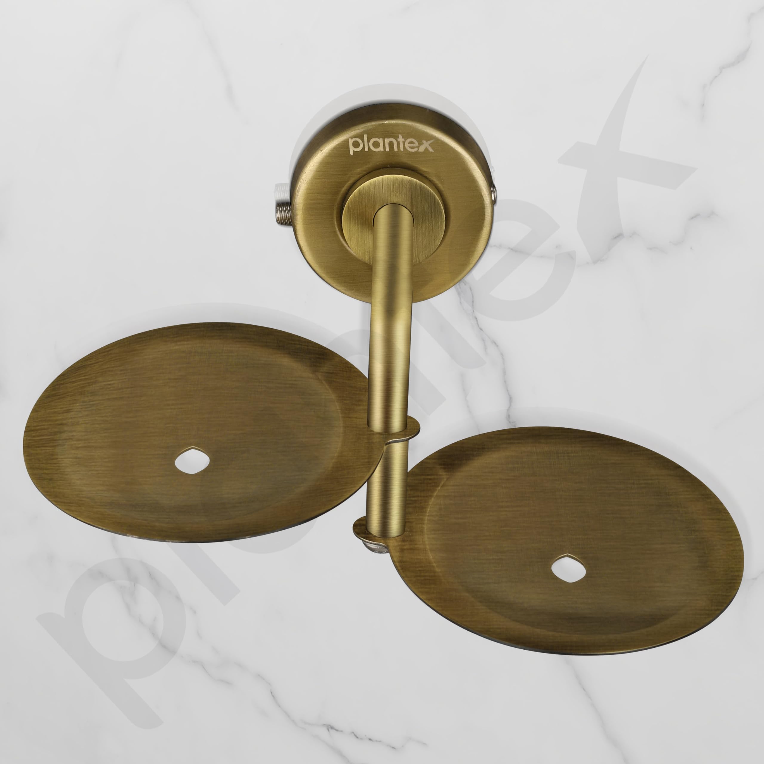 Plantex 304 Grade Stainless Steel Double Soap Holder/Soap Stand/Soap Dish for Bathroom and Wash Basin/Bathroom Accessories - Daizy (Antique) (B0BPCRD6KJ) Amazon Price History, Amazon Price Tracker