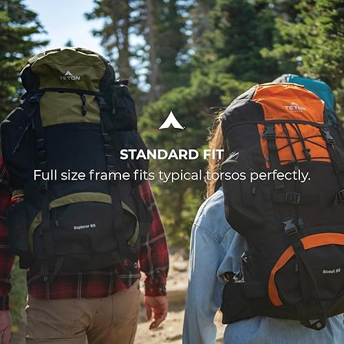 Miniatura 3 de TETON Sports Explorer - Mochila con marco interno, mochila de alto rendimiento para mochileros, senderismo, campamento