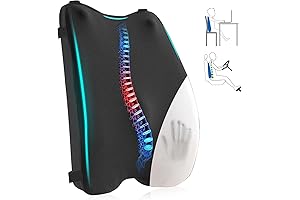 Ergonomic Lumbar Support Pillow for Pain Relief and Improved Posture