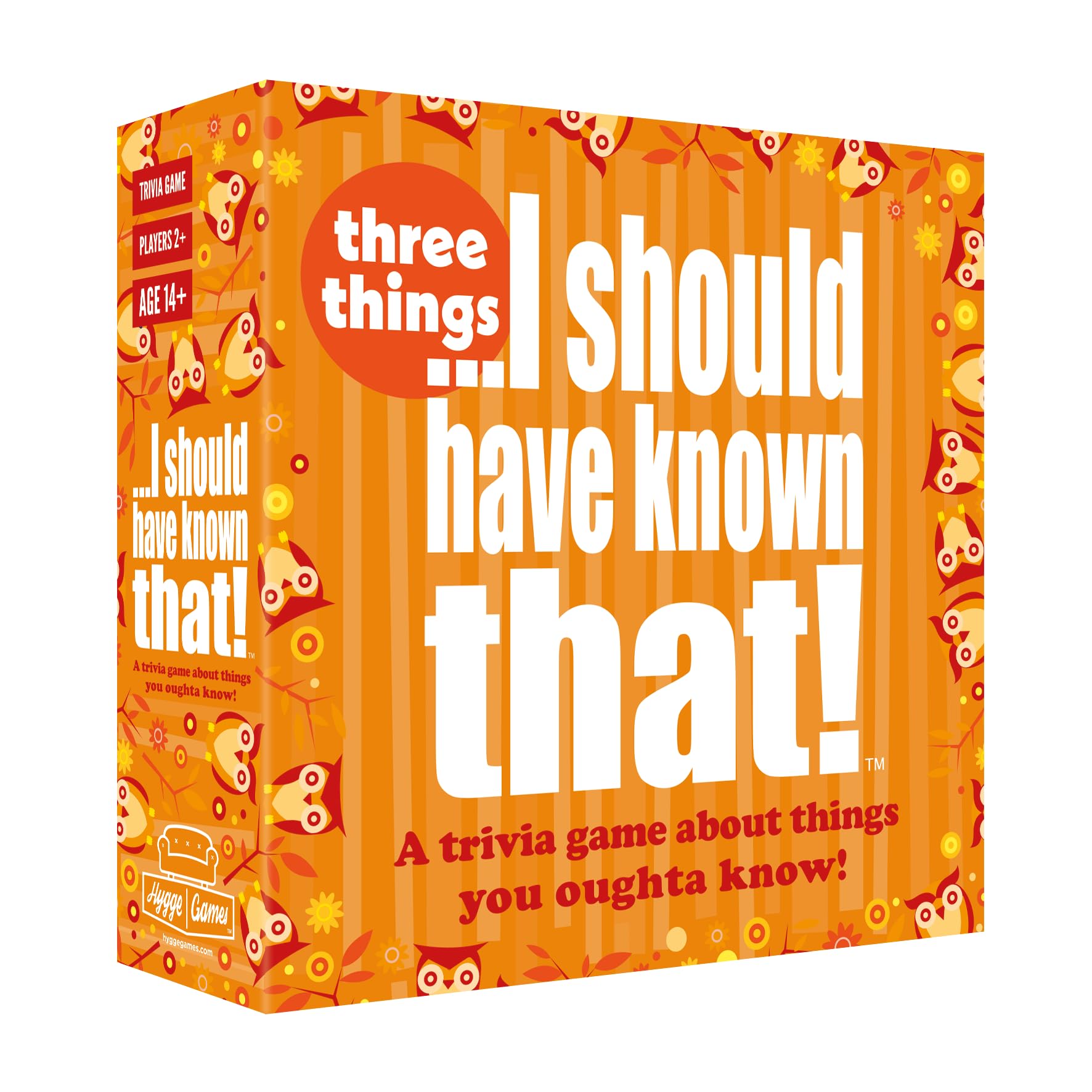 I Should Have Known That!—Three Things, Trivia Game