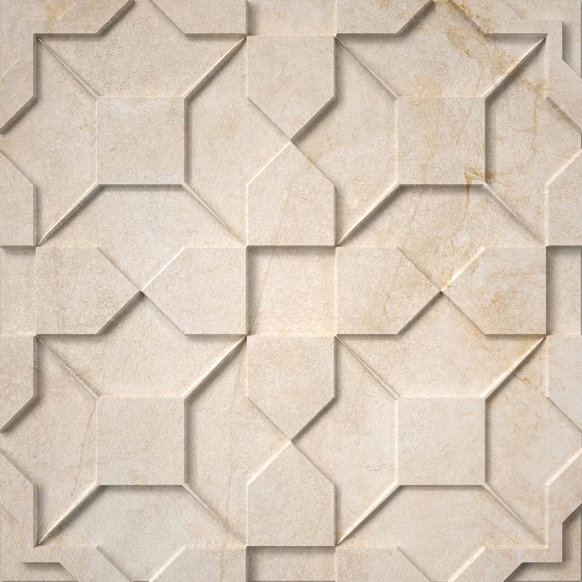 DWELLSINDIA 3D Geometric Pattern Self Adhesive Peel and Stick PVC Wallpaper Waterproof, Scratch Resistant, Laminated (41CM x244CM, Beige, Matt) (B0922X4CFC) Amazon Price History, Amazon Price Tracker