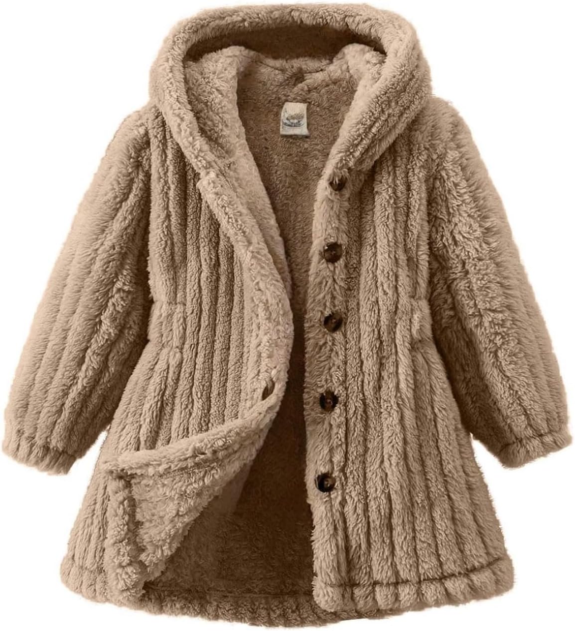 Cozy Fleece Lined Hooded Winter Coat