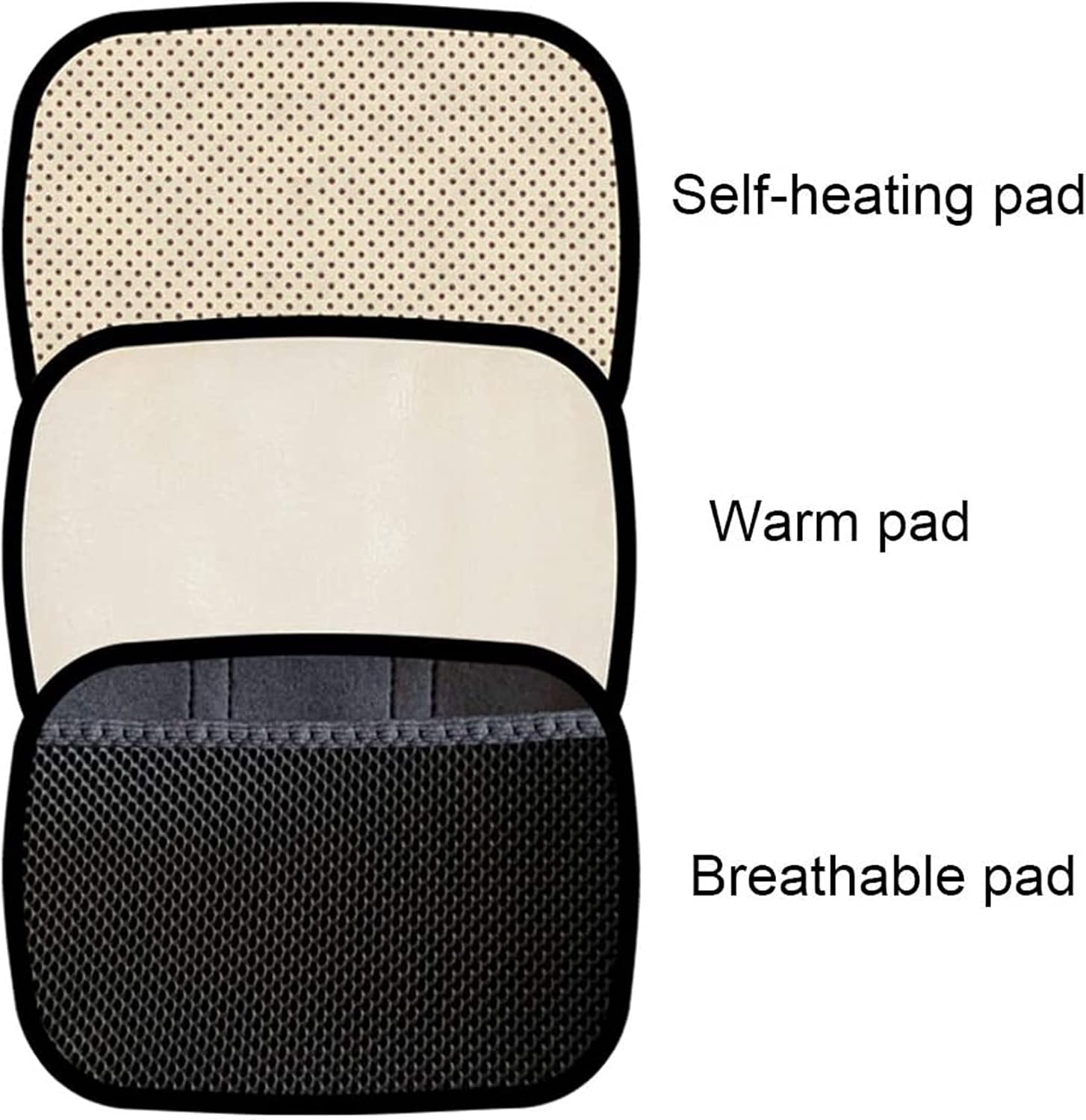 Magnets Heating Lumbar Support Belt,Adjustable Support Straps - Lower Back Brace,with Detachable Lumbar Pad, Universal in All Seasons,
