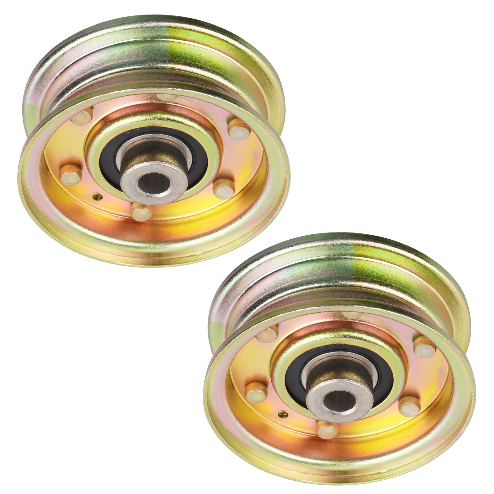 HuaZoon756-0981A 756-04224 62-4540 Flat Idler for MTD Cub Cadet LTX1042 LT2000 LTX1045 LTX1046 LX420 LX425 LX460 2 Pack