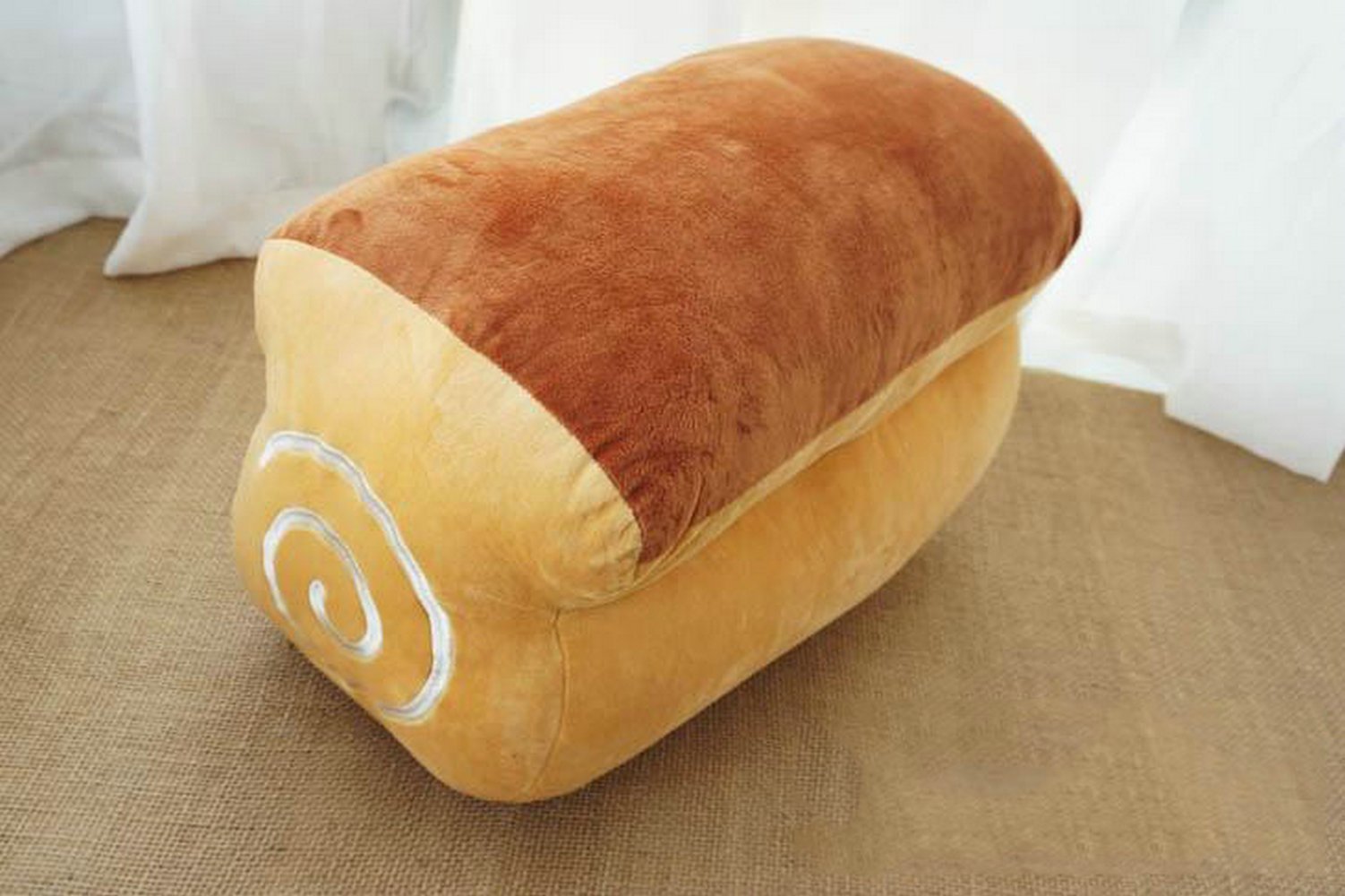 bread plush pillow