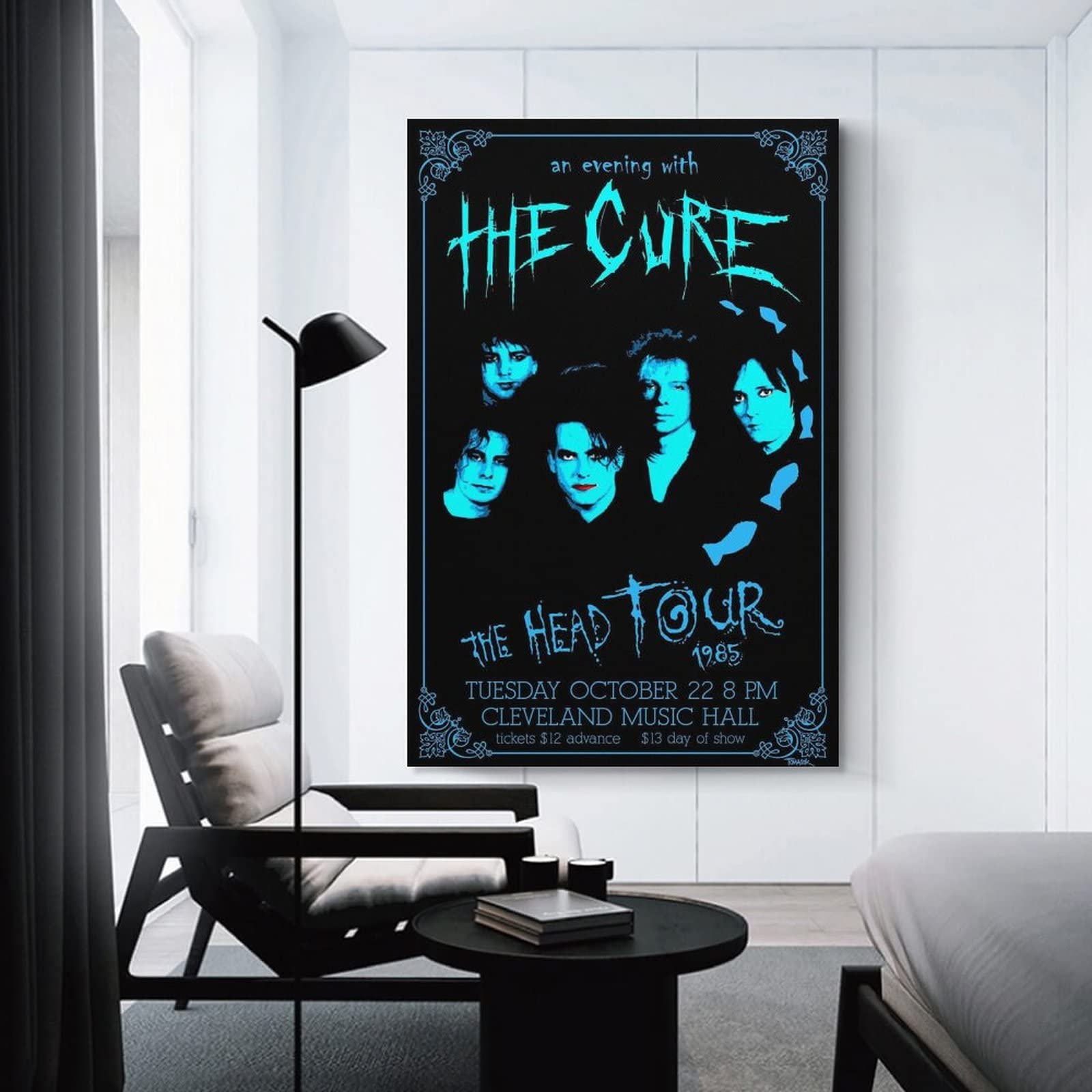 Amazon.co.jp: The Cure 1985年コンサートポスター ロックバンド