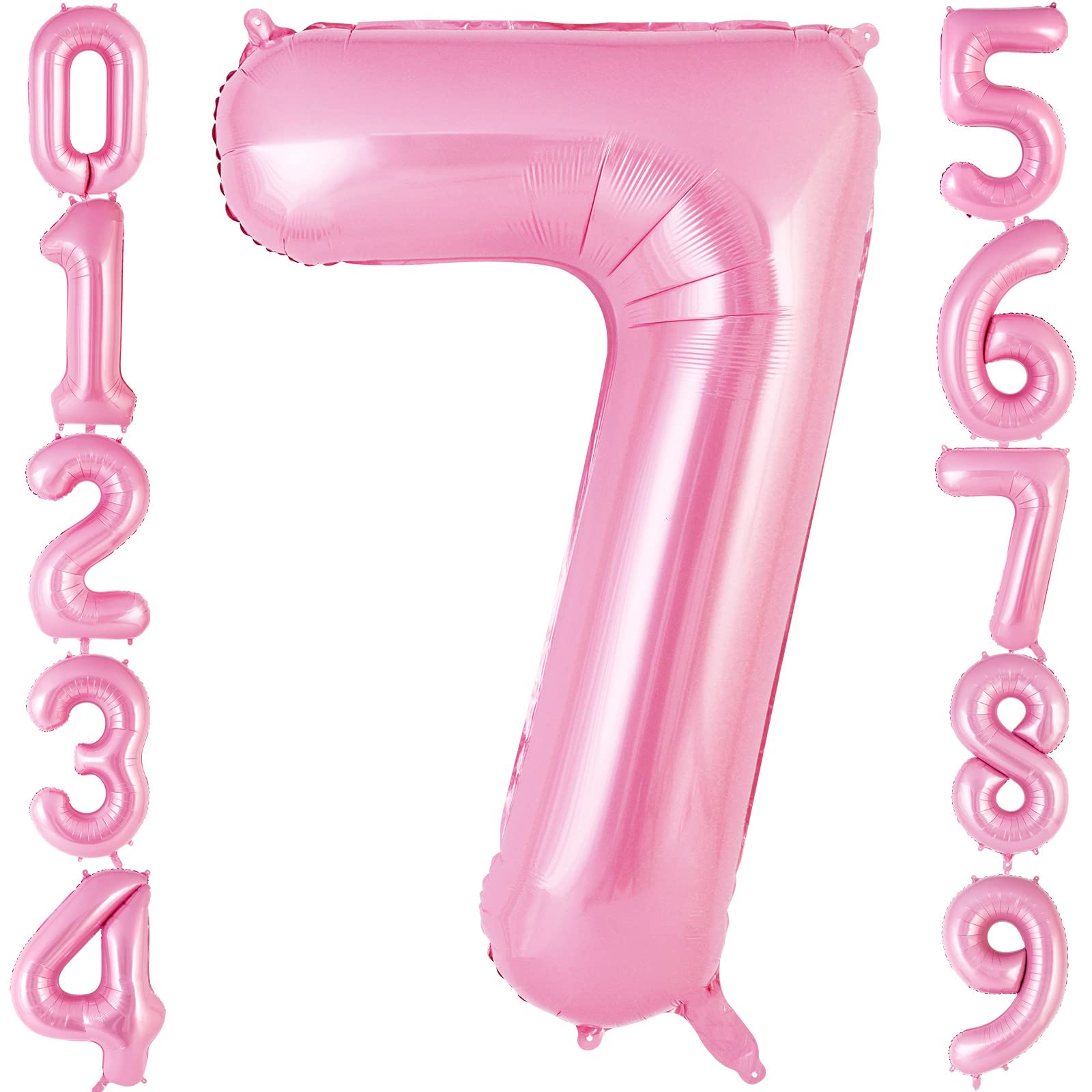 25 Happy Birthday Pink Sparkle 11'' Latex Balloons • Party Sashes