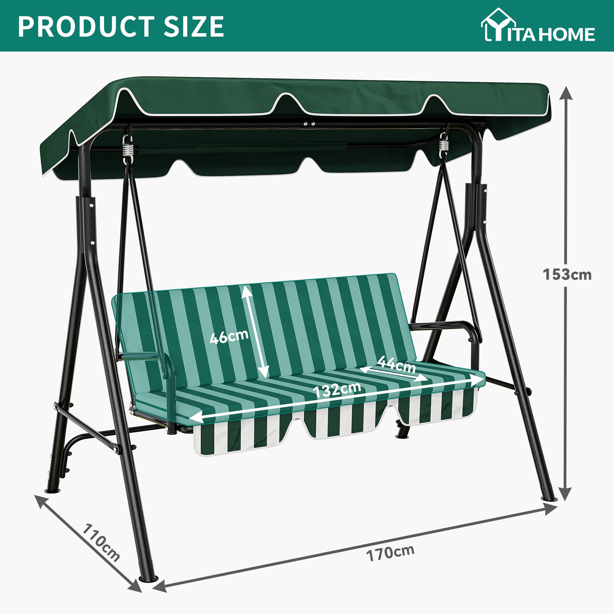 Sodimac Columpio Columpio Balancín Jardín YITAHOME Balancin Jardin