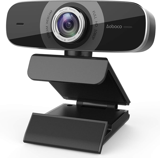 Amazon Webカメラ ウェブカメラ 超広角 フルhd1080p 200万画素 Pcカメラ Usbカメラ 美顔機能 マイク内臓 Usb接続 Zoom Skype対応 360 調整 折り畳み式 背景置き換え機能 在宅勤務 Web会議 ビデオ通話 ネット授業 Zoom Skype三脚取付可能