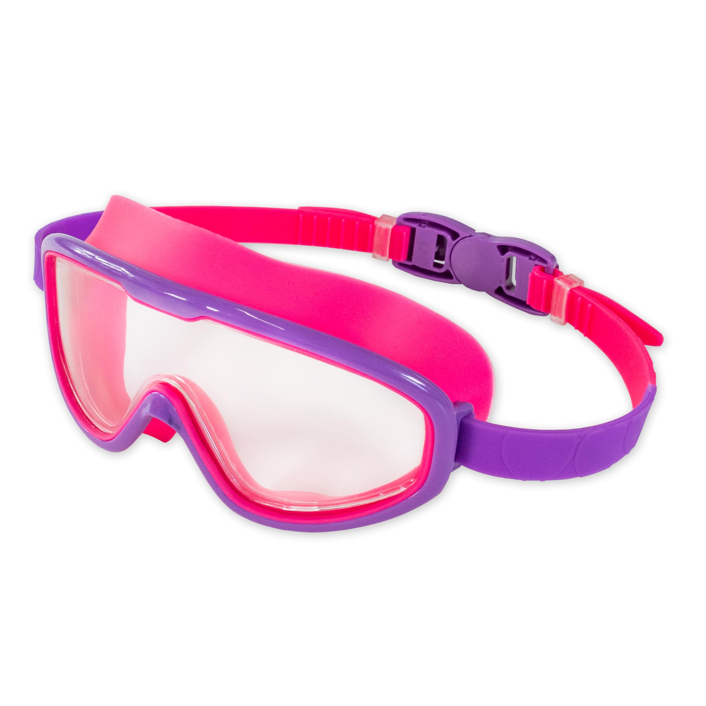 Splash About Goggles Snapper Mask, Pink and Purple, Junior (6-14 Years)