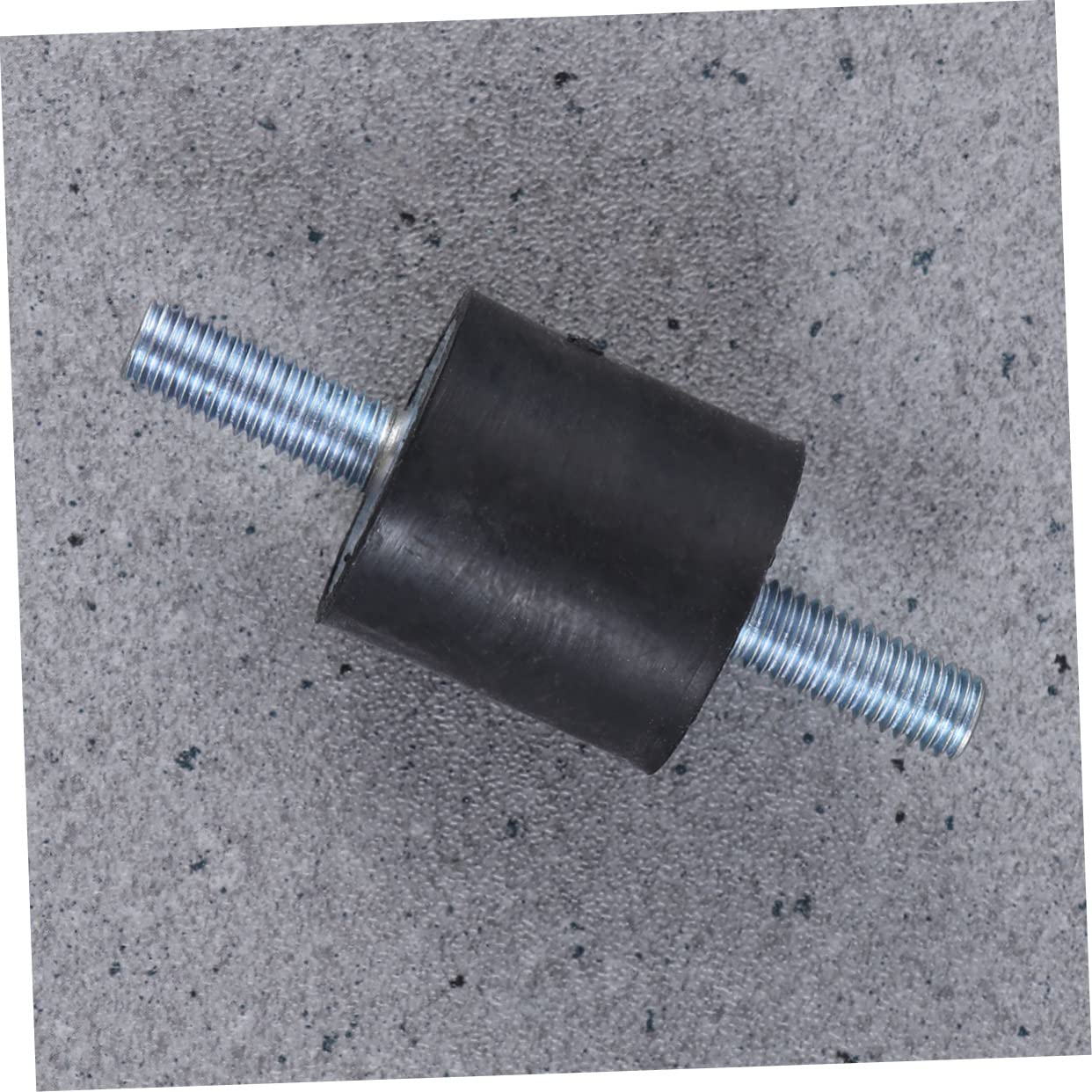 Vibration Isolator, 55 Lb Max, 5/16-18, Material: Rubber