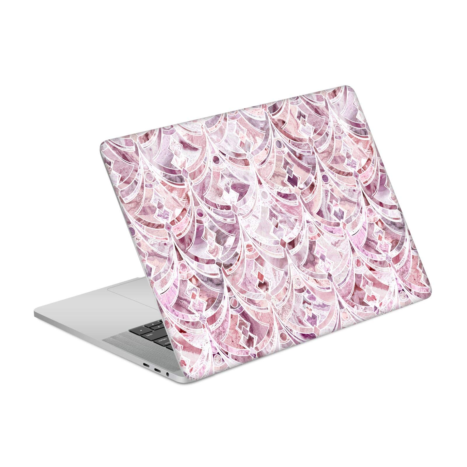 Couverture compatible avec MacBook Pro 15.4 évite rayures motif glace Berry - 7