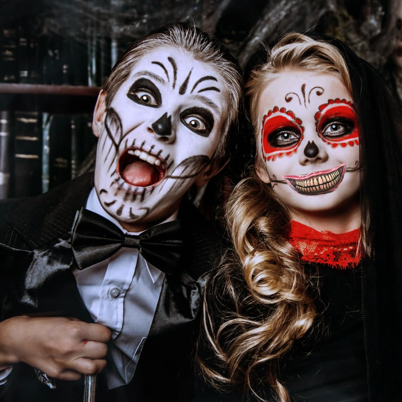 Peinture Corporelle Maquillage Halloween, 20 Couleurs Maquillage En Peinture Visage Body Painting Maquillage Enfant Fill Pein