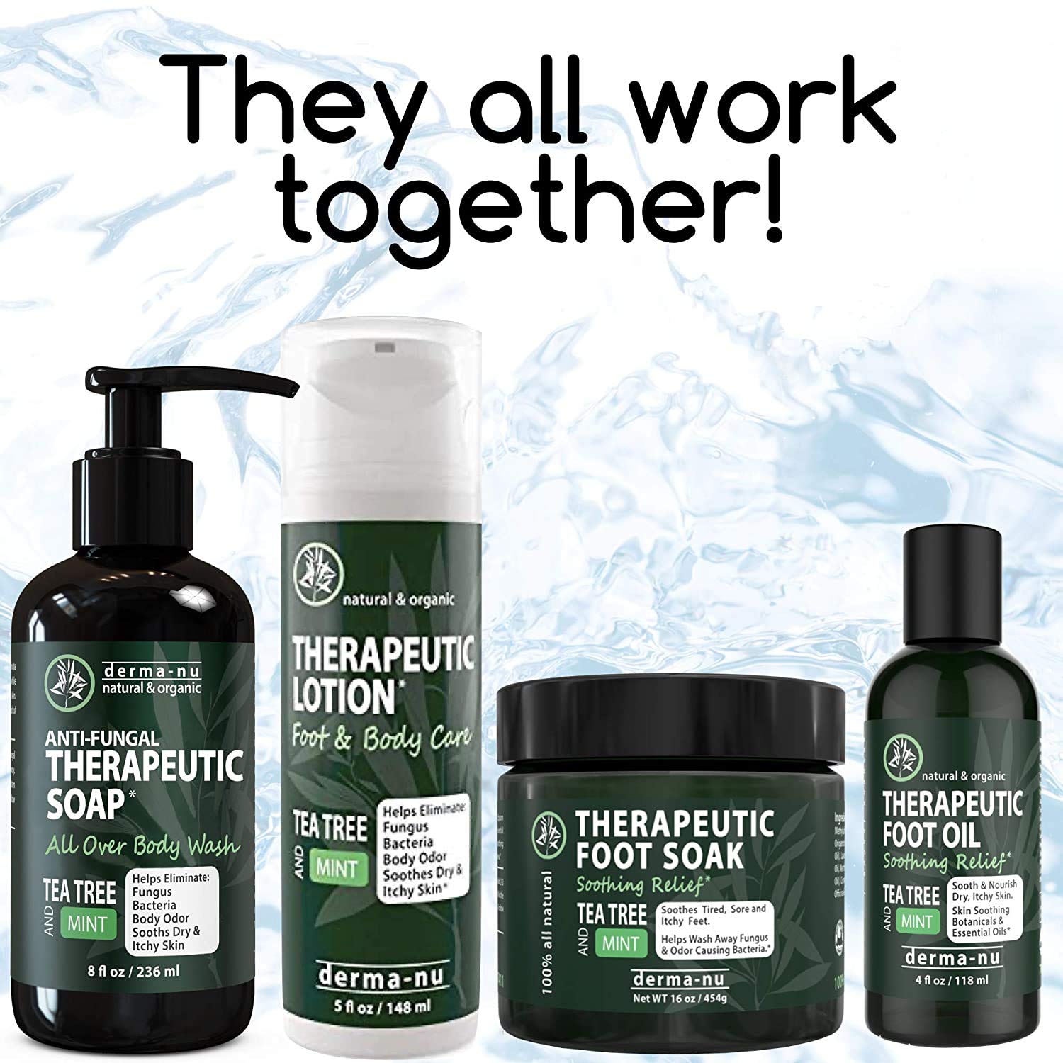 Antifungal Antibacterial Soap & Body Wash Natural Fungal Treatment