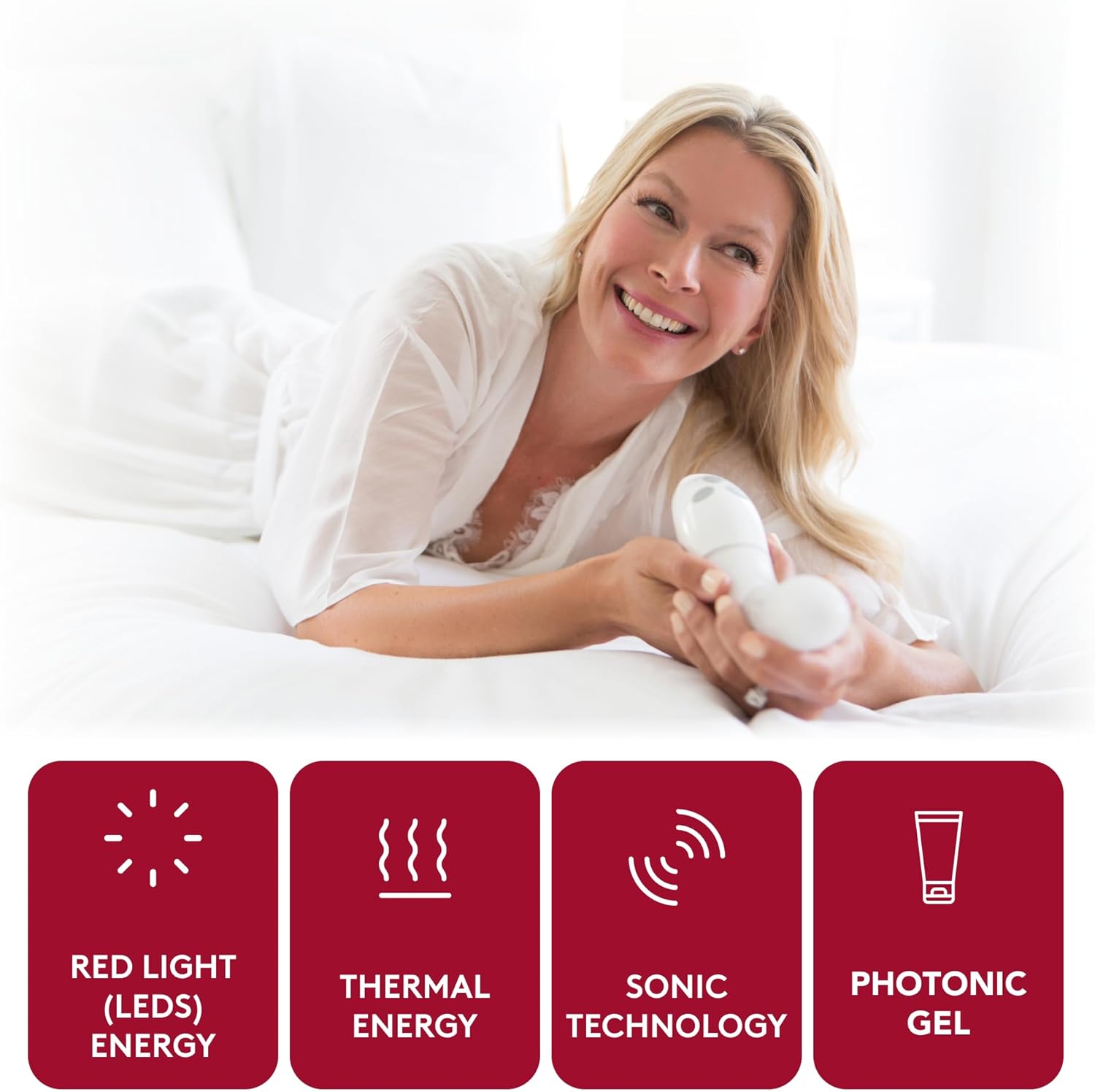 vFit Set, Red LED Light Device for Women,Intimate Wellness System for Menopausal Women & New Mothers, Promotes Natural Hydration & Helps Tighten Pelvic Floor - Image 5