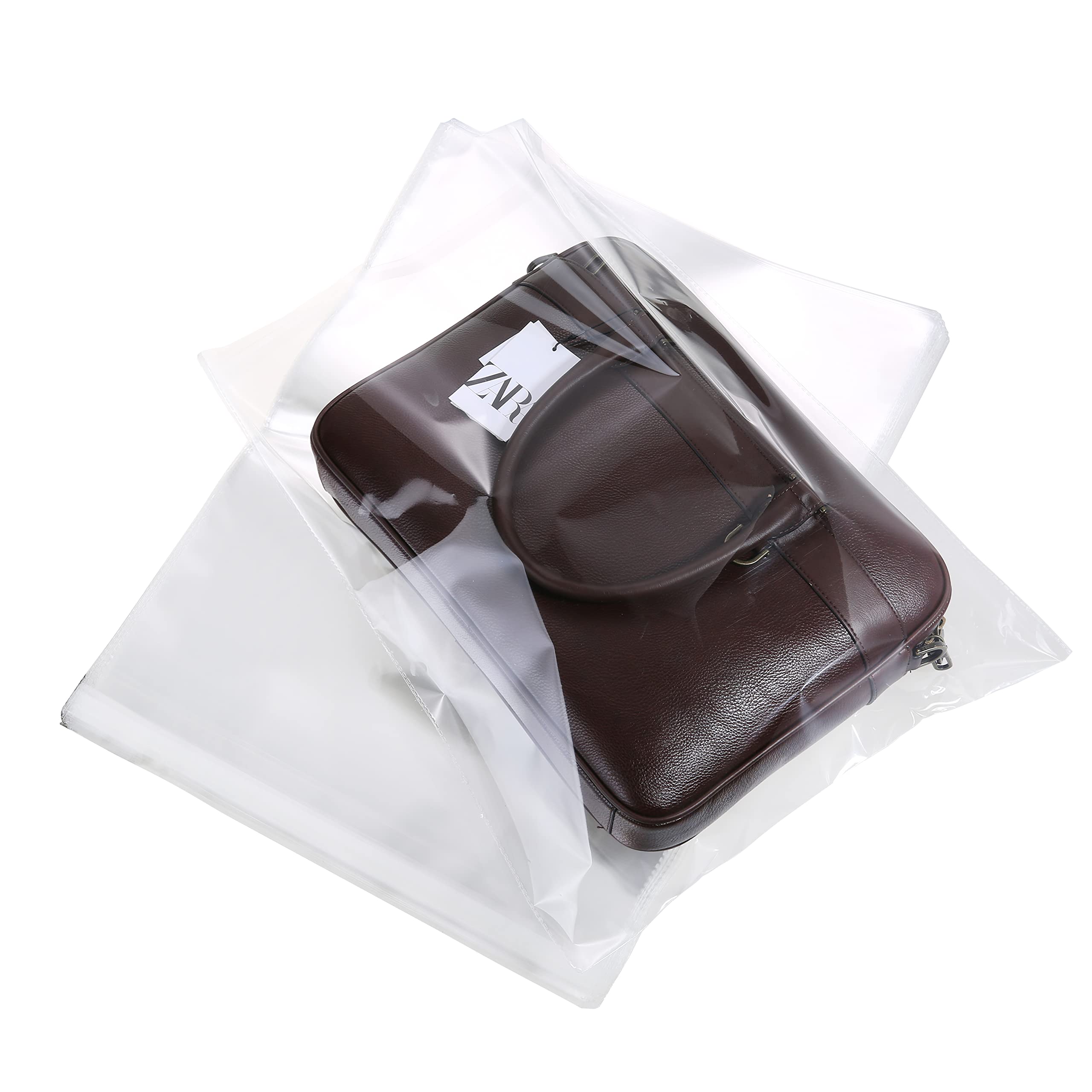 Photo 1 of 1000PCS 16" x 20" Thick 4 Mil Clear Zip Zipper Lock Bags Resealable Plastic poly Bag Seal Envelope Photos Card Zip Bags 16"x20"