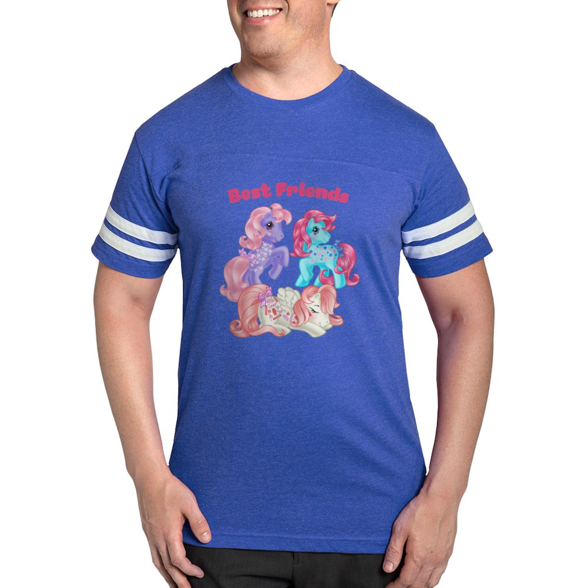 CafePress My Little Pony Retro Best Frie Mens Football Shirt Men's Football T-Shirt Royal Blue