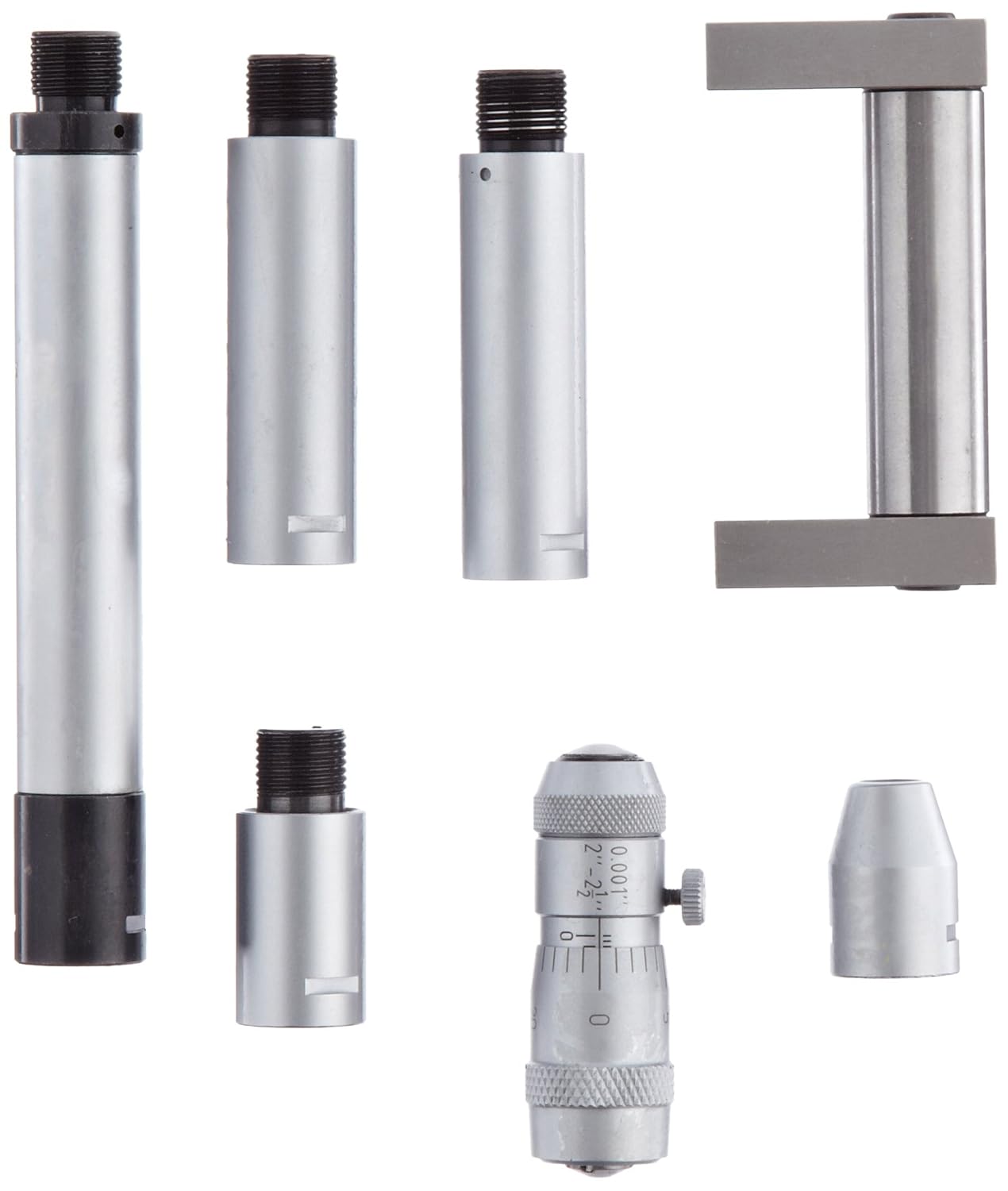 Fowler 52-243-212-1, Inside Tube Micrometer With 2-12" Measuring Range