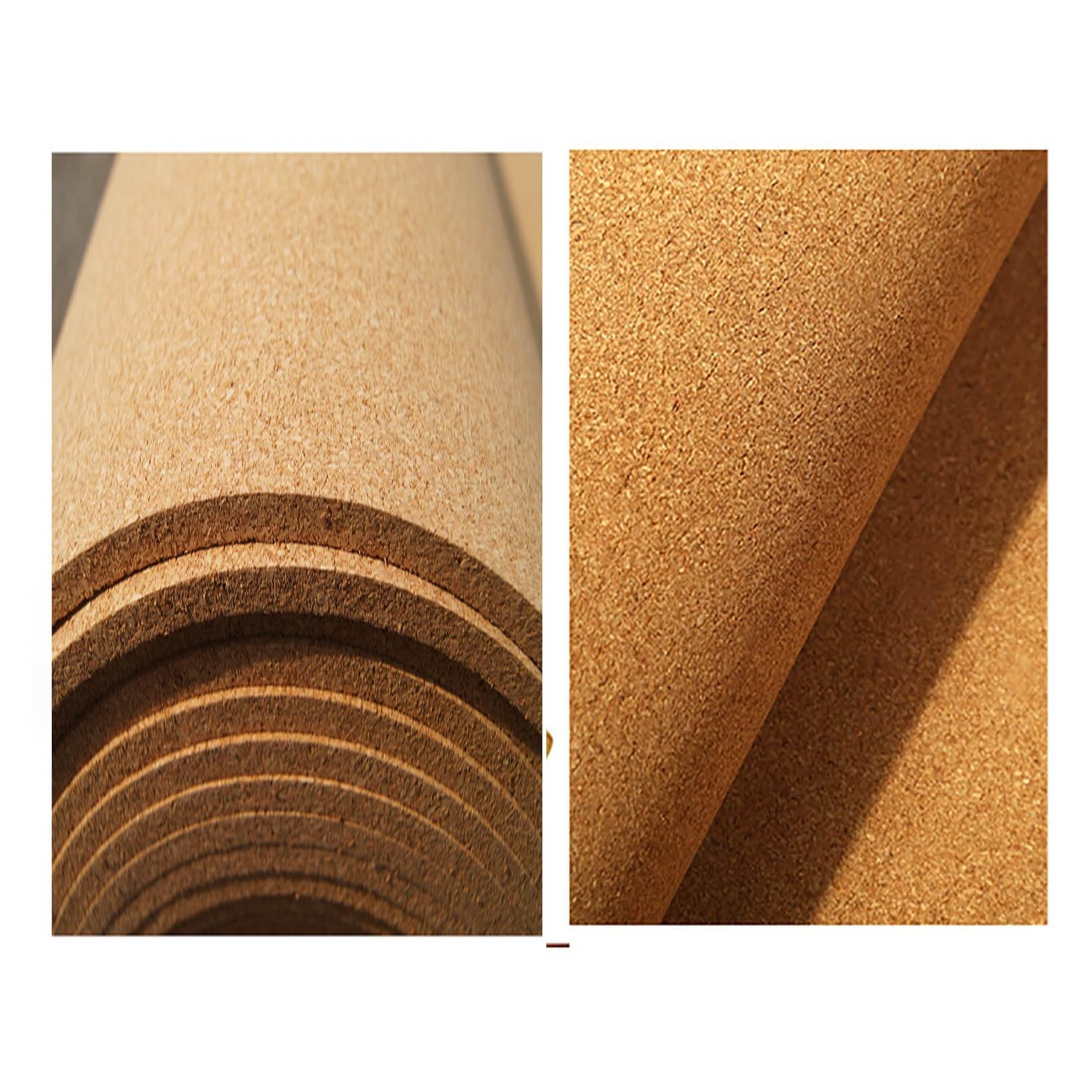 Große natürliche Korktafel für Wände, DIY-Pinnwandstreifen, 6 mm dick, 1 m x 2,5 m, perfekt für Zuhause und Bastelbedarf