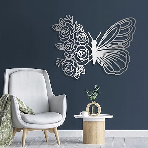Decoración de mariposa para pared, decoración de pared de mariposa bohemia, decoración del hogar, decoración de mariposa para colgar en la pared,