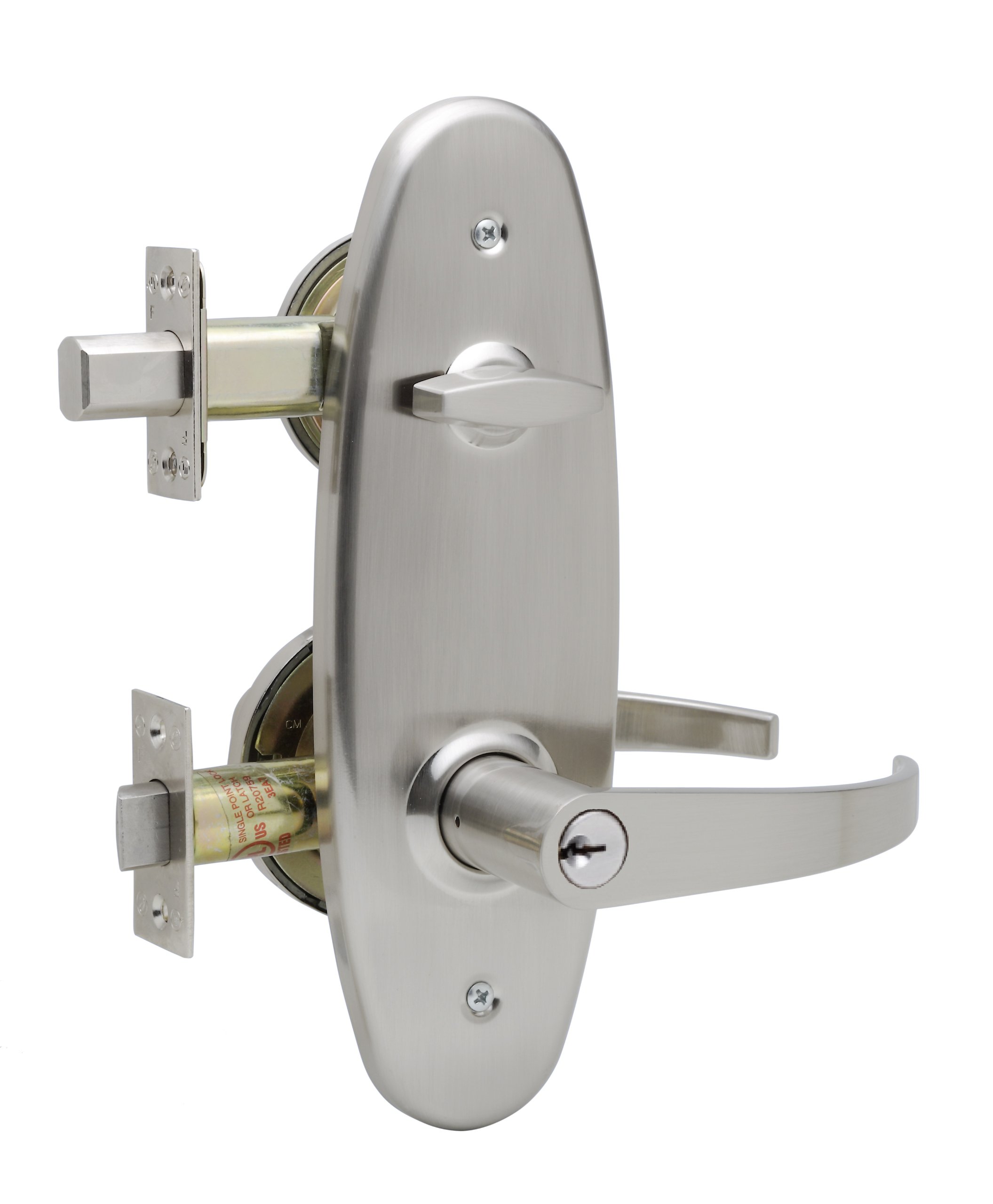 Serrure anti panique Copper Creek ELD6941SS pour sécuriser un accès résidentiel