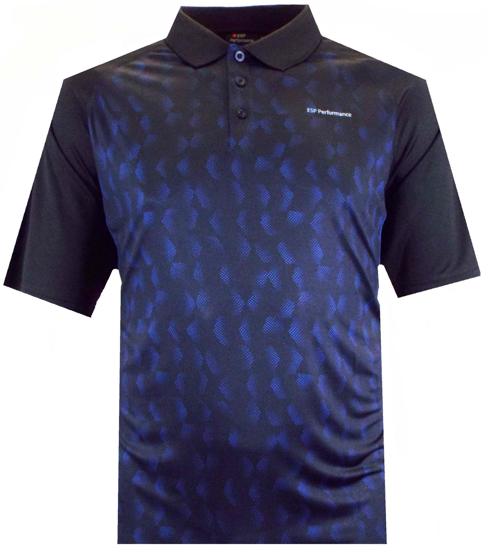 Espionage Performance Polo for Mens LW156 in Black 5XL