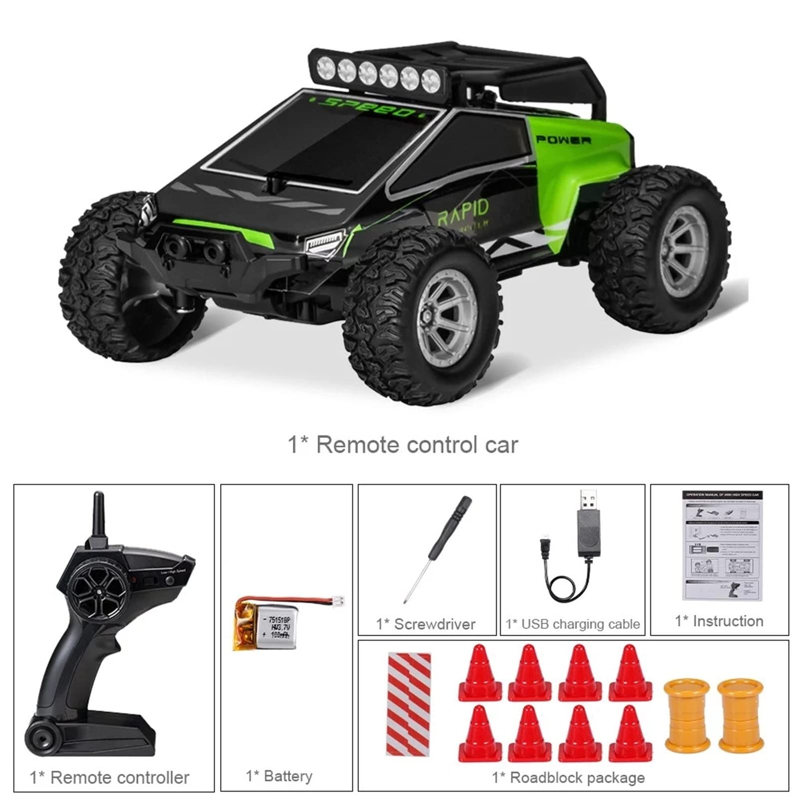 Amazon.co.jp: ラジコンカー 2.4GHz 1:32 RC車と車 導いたライト20km/h