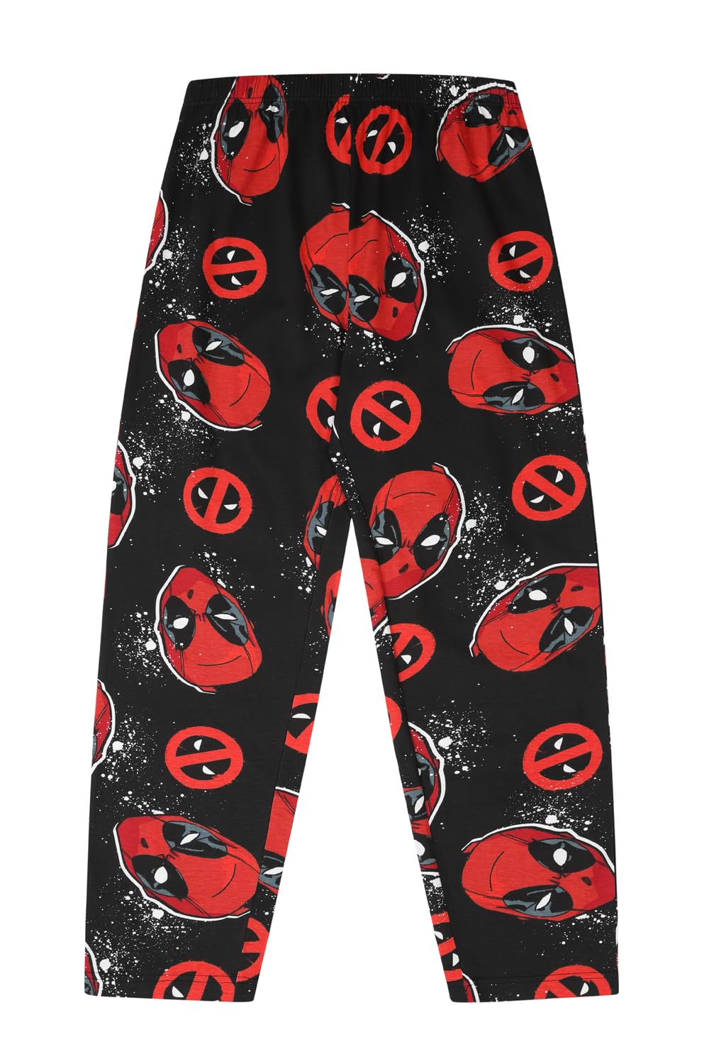 Pigiama Corto Marvel Deadpool Uomo - Top E Pantaloncini In Cotone, Licenza Ufficiale - Foto 9