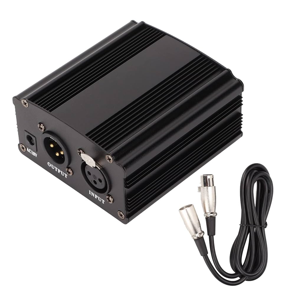 M　Phantom I 48V Phantom Power Supply Amazon.com: Phantom Power Supply, 48V Phantom Power Supplies