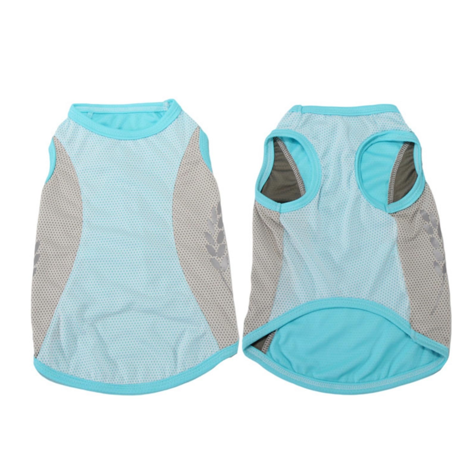 Hearda Dog Cooling Vest, Breathable Dog Cooling Coat, Heat Relief Lightweight, Summer Sun Protection Jacket for Puppy Small Medium Pet & Cats Walking Hiking Outdoor (ST9 Light Blue,9XL)