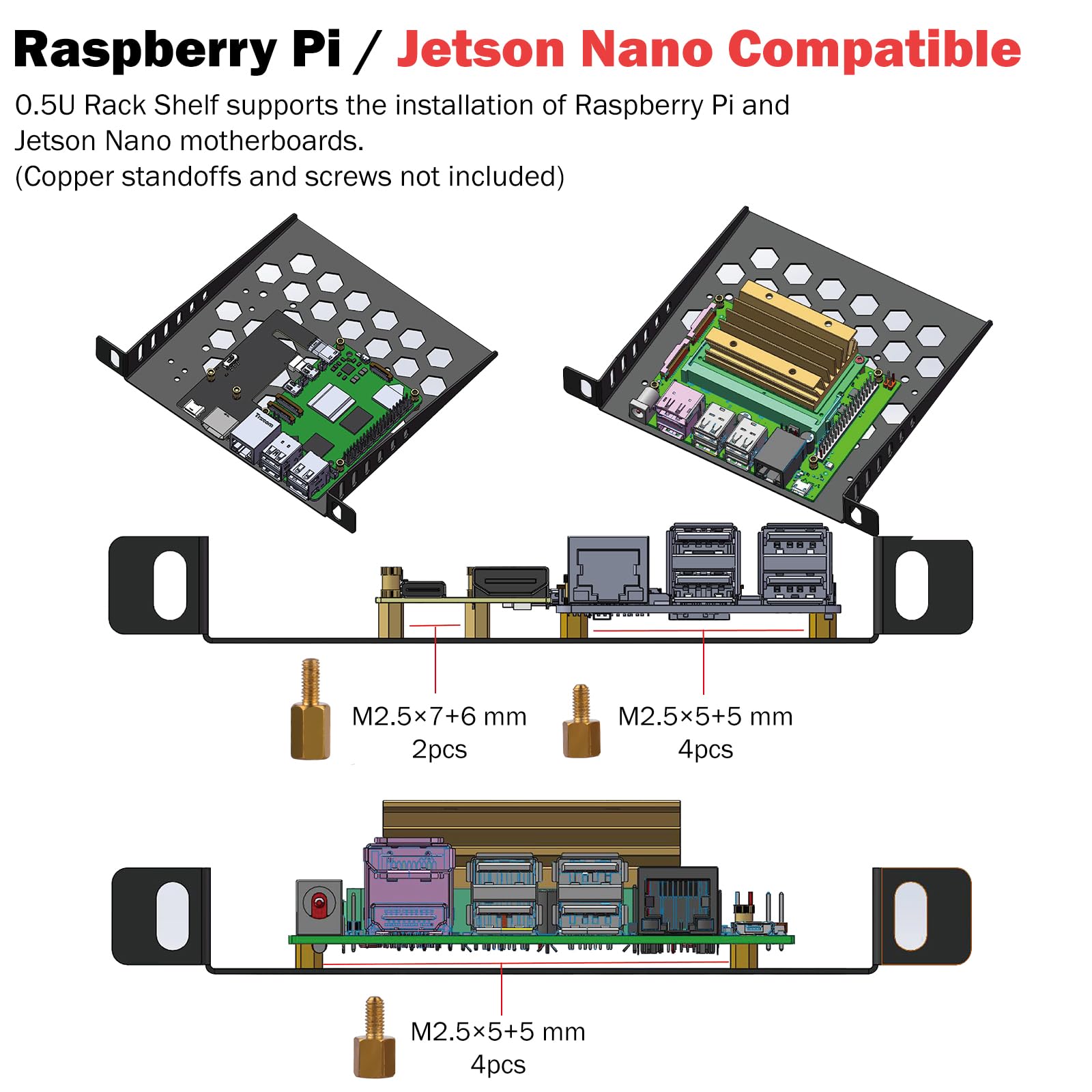 GeeekPi DeskPi RackMate TT Mini-Serverschrank für Mini-PCs – Bild 8