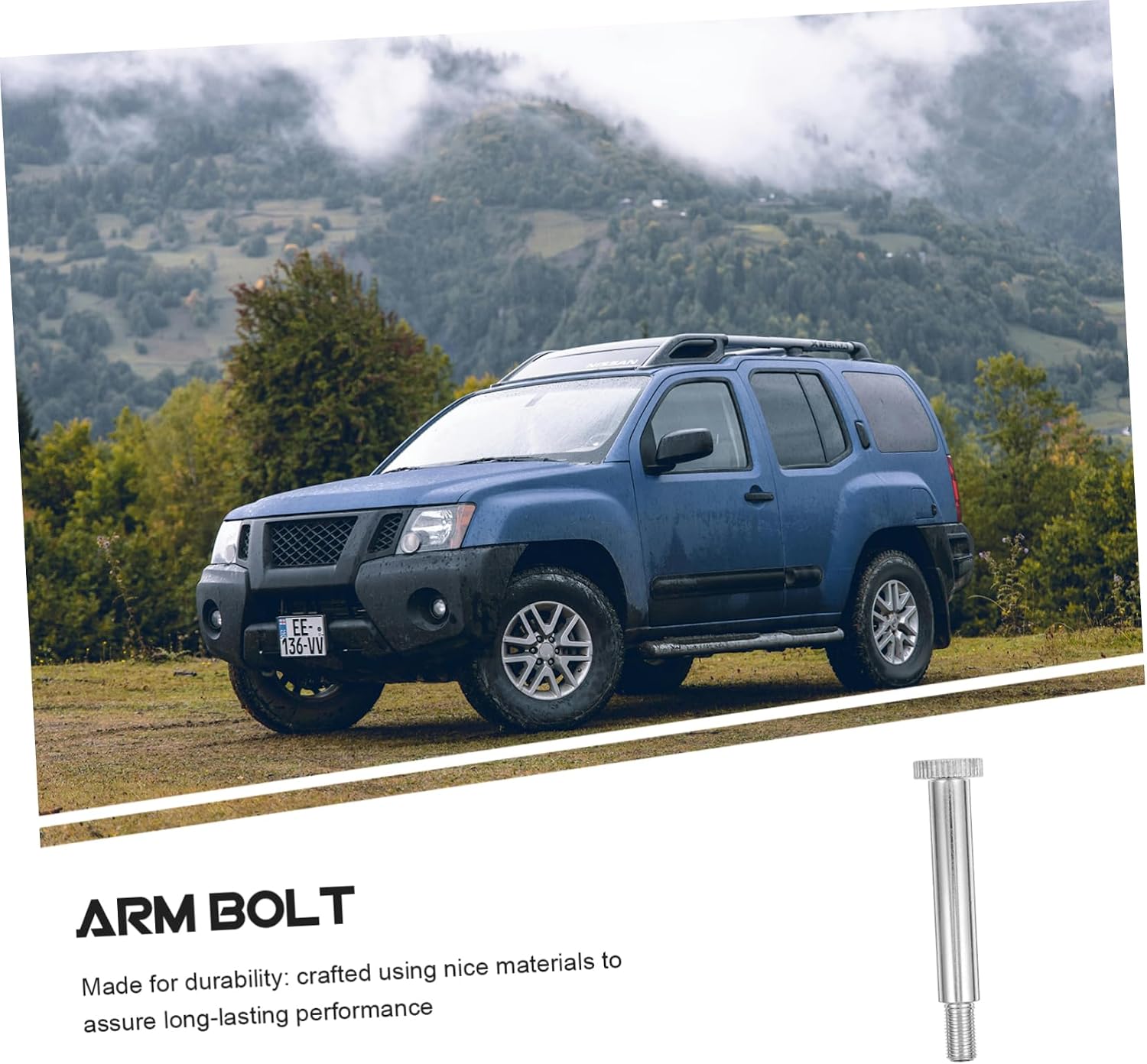 Gatuida Rear Suspension Arm Mounting Bolt for Control Arm Bolt for Front Rear Suspension Easy Installation Compatibility Multiple Models