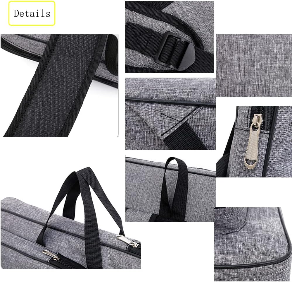 8K Artist Portfolio Case Art Backpack Drawing Board Bag Art Carrying Storage Bag Artist Portfolio Bag Adjustable Shoulder Straps Artist Travel Tote Bag for Drawing Painting Sketching Artwork Supplies