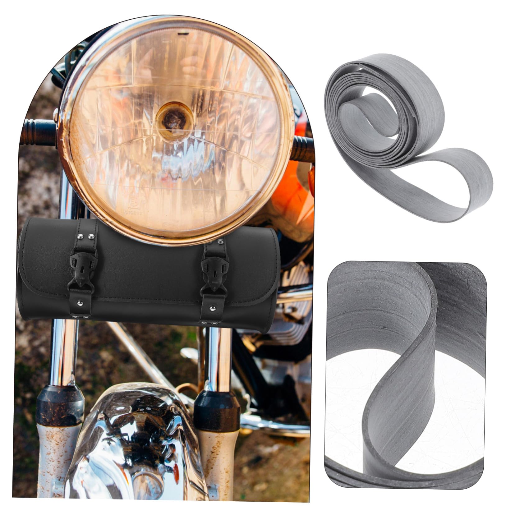 Sosoport Mountain Bike Tire Liners Rim Tape for Bike Tire Protectors Rim Strip Puncture Proof Liner Pad