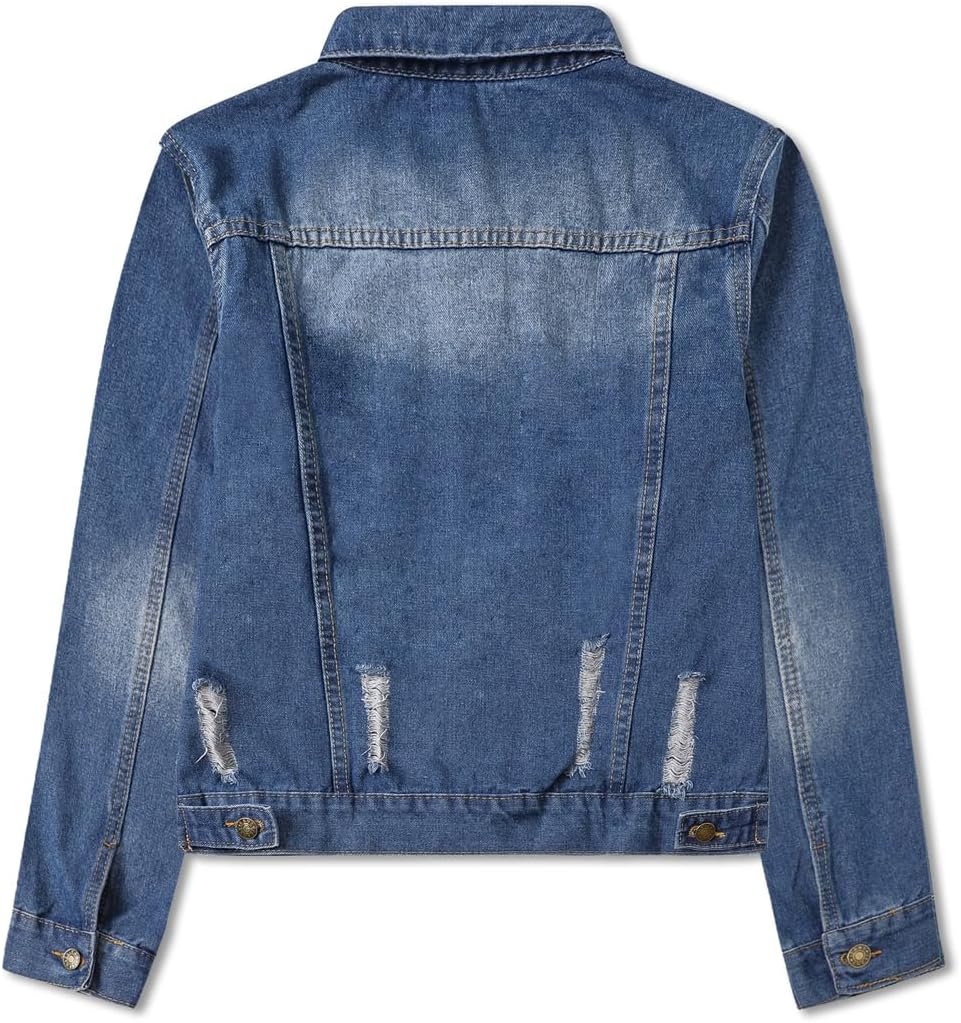 Cromoncent Toddler Denim Jacket for Boys Girls - Image 3