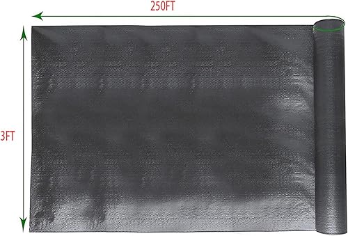 Miniatura 12 de Tela de jardín Barrera Paisaje Tela Cubierta de tierra Barrera de jardín Estera de jardinería para plantación de jardín 6FT* 150FT