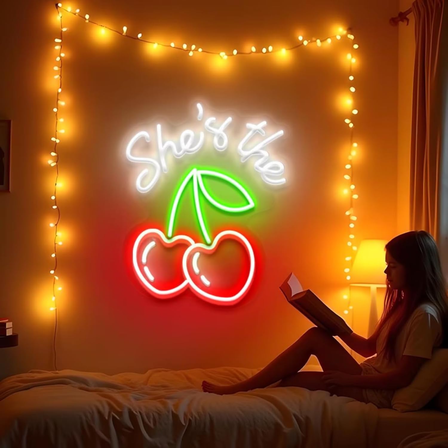 Personalized Bow Name Neon Sign Custom Color Bow LED Name Neon Light for Girl's Room Decor, Home Wall Decor, Baby Birthday Party Gift